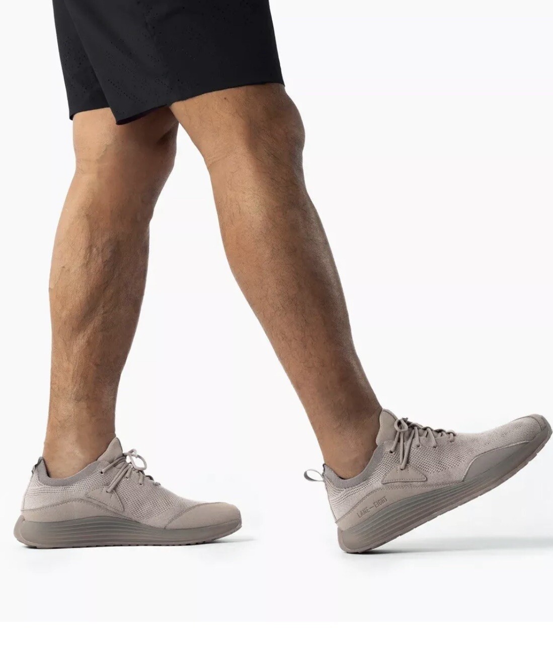 Lane Eight Mens Brown Hiit Athletic Training Shoe Size 8