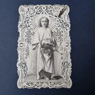 Canivet DOPTER 203 JESUS XIXè Holy Card Santino 19thC
