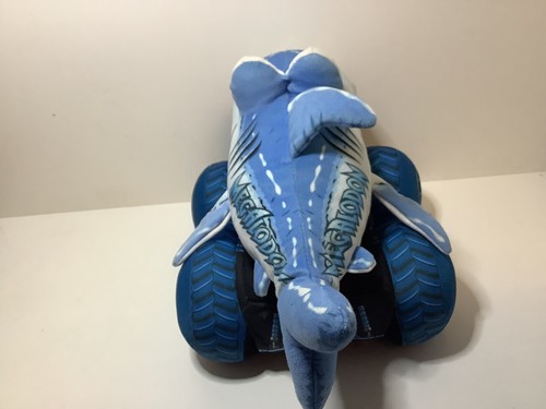 Monster Jam Truckin Pals Megalodon 12” Plush Preowned - Picture 4 of 8