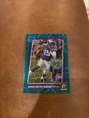Ihmir Smith-Marsette 2021 Panini Donruss Optic RC Rookie GREEN VELOCITY PRIZM