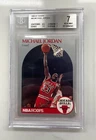1990-91 NBA Hoops #65 Michael Jordan BGS 7 NM HOF Chicago Bulls...nice card!