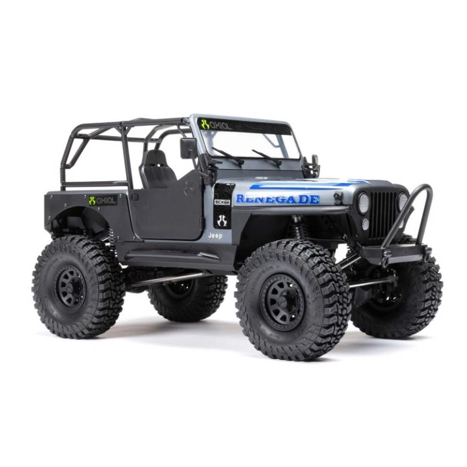 Axial AXI03008T2 1/10 SCX10 III Jeep CJ-7 4WD Brushed RTR, grau - Bild 2 von 4