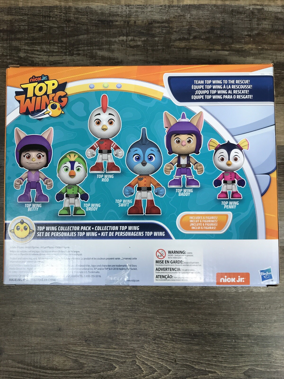 top wing figure pack