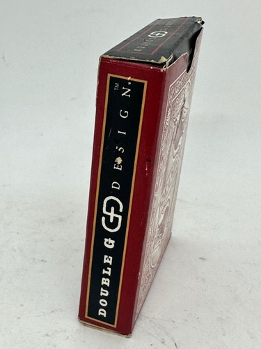 Official Branding Iron Western Playing Cards Linen Finish Double G Design 1995 V - Picture 3 of 7