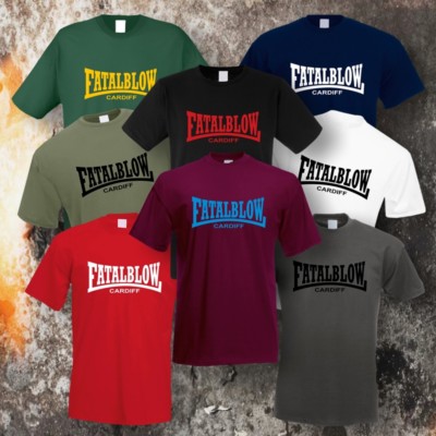 FATAL BLOW CARDIFF T-SHIRT  (8 Farben,S-5XL)