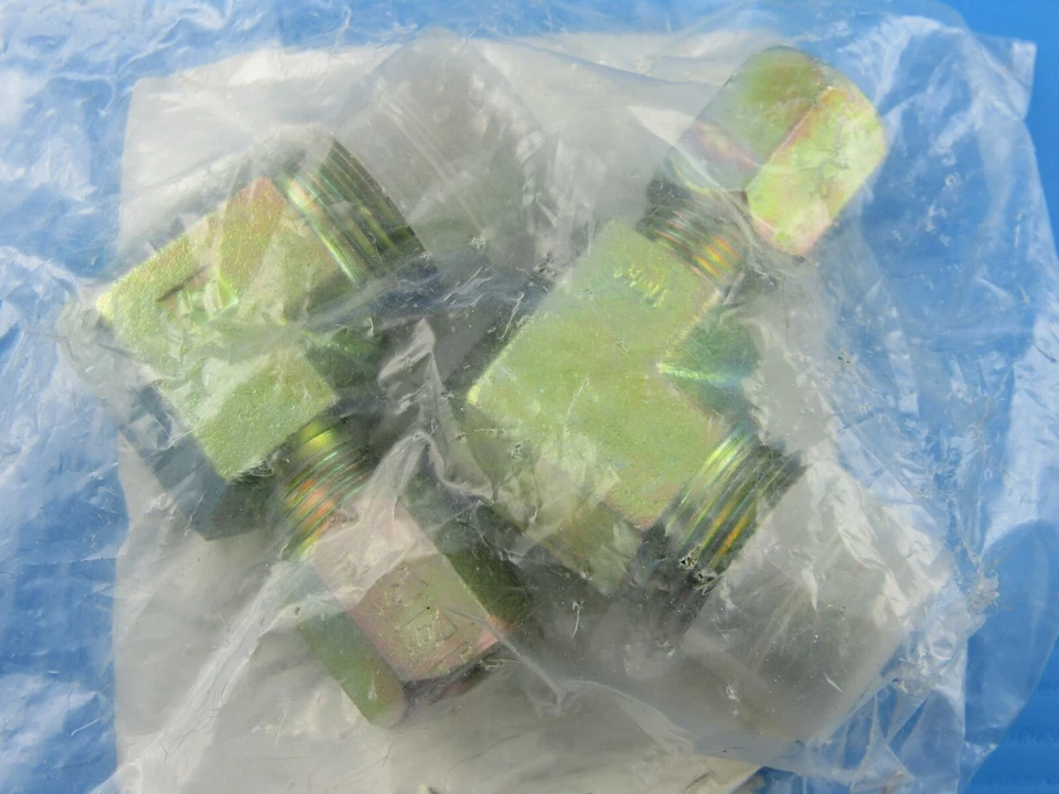 NEW Brennan C2501-06-08-FG 90º Steel Elbow, 3/8" x 1/2", Lot of 2 - Image 3 of 3