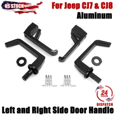 Left & Right For Military Humvee M998 Canvas Soft Door Door Handle Kit  Aluminum