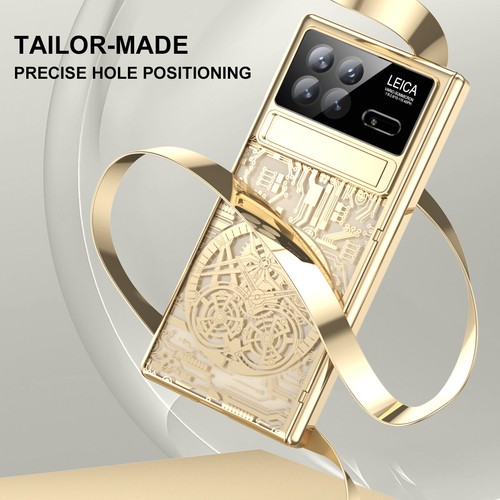 For Xiaomi Mix Fold 3 Luxury New Style Clear Plating Hybrid KickStand Case Cover - Picture 6 of 23