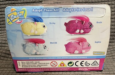 ZHU ZHU PETS HAMSTER ROXIE PINK LEOPARD 2016 SPIN MASTER