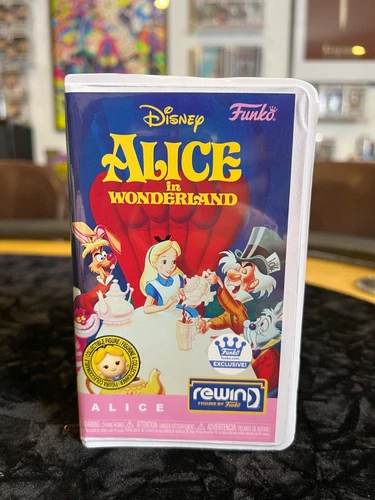 Funko Blockbuster Rewind Disney Alice in Wonderland - Funko Shop Ex. 2023 Common