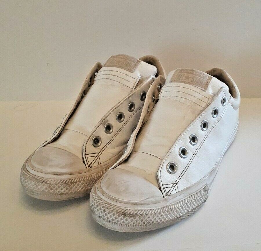 Size 5 - Converse Chuck Taylor All Star OX White - 136823C for sale online  | eBay