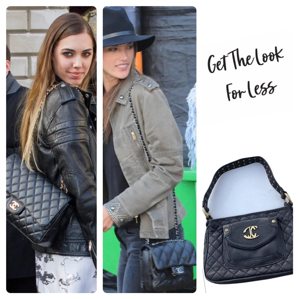 正品华丽 Just Cavalli 黑色皮革钱包  — 第 2/4 张图片