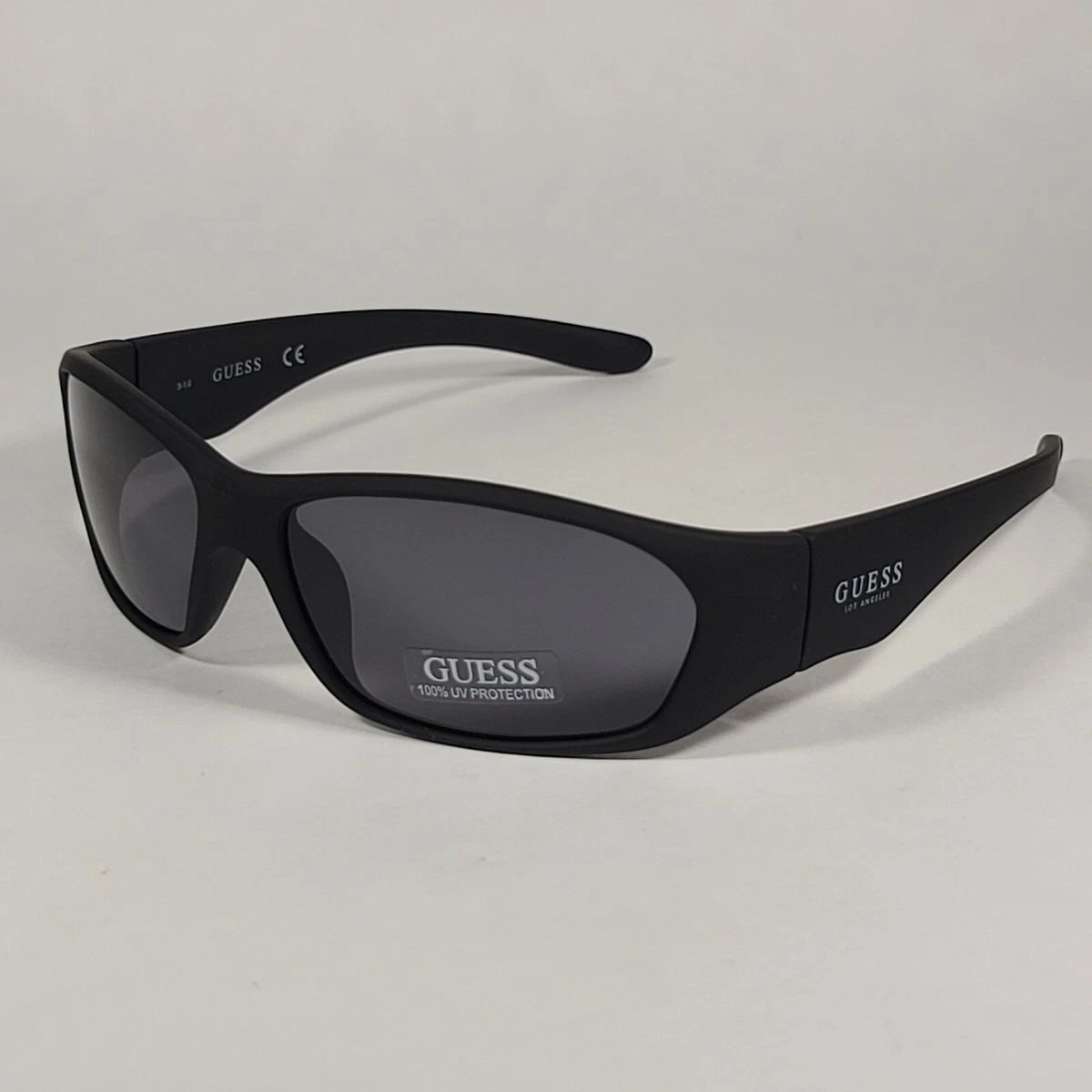 New GUESS Wrap Around Sunglasses GO00034 Acetate Embossed Black $_57.JPG main image 3