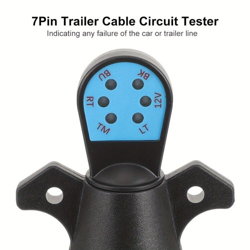 7 Pin Heavy Duty RV Trailer Wiring Tester - Robust Circuit Diagnostics with Brig - Picture 4 of 7