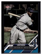 2024 Topps Now #241 Josh Gibson Blue Parallel #d /49
