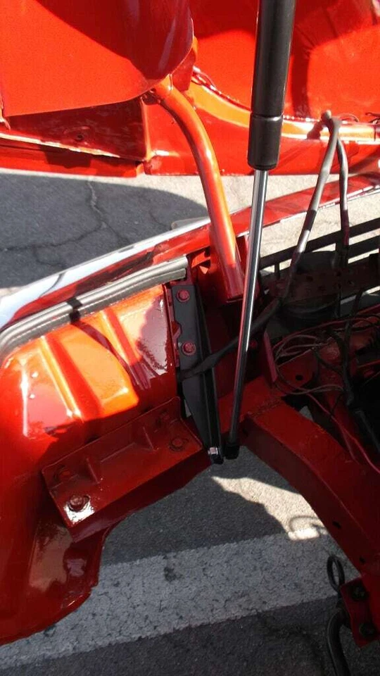 Kit de elevación fácil capó Triumph Spitfire 1970-1980 puntales de gas incorporados 1500 Foto 2 de 3