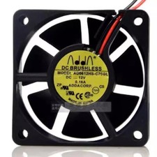ADDA AD0612HS-C70GL 6020 DC12V 0.16A 6CM 2-Wire Silent Cooling Fan