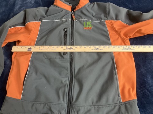 RefrigiWear Jacket Mens XL Visibility Insulated Softshell Reflective Work ISSUES - Picture 19 of 19