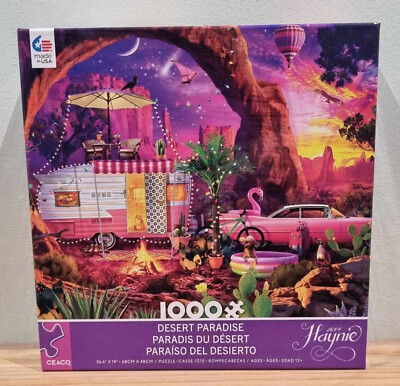Ceaco 1000 Teile Puzzle Desert Paradise von Jeff Haynie schwer zu finden