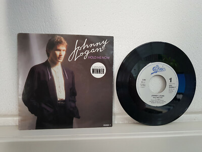 Johnny Logan - Hold me now / Living a lie - 1987 Single 7'' What's another year