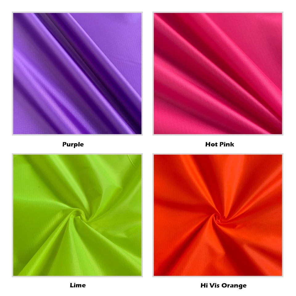 TELA RIPSTOP 2 oz IMPERMEABLE Exterior Ligero Resistente al Desgarro Material de Cometa  Foto 3 de 4