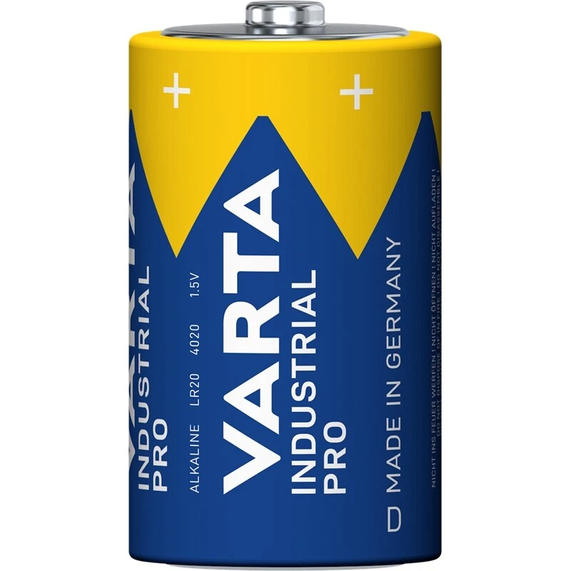 20x Mono D LR20 MN1300 VARTA Alkaline Batterie 4020 Industrial PRO Batterien
