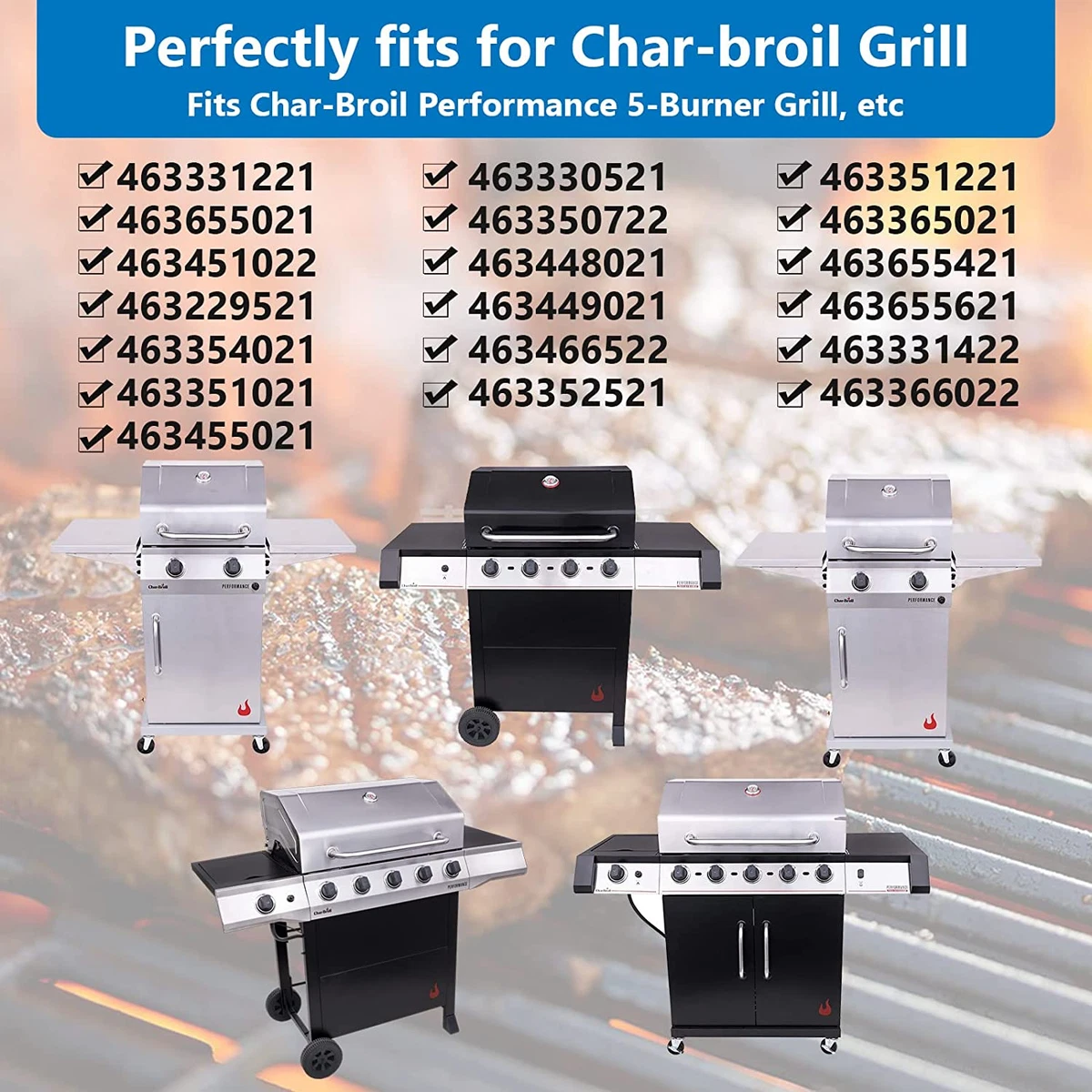 Charbroil gas grill shop parts