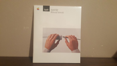 Apple AppleTalk Personal Network user's manual SEALED 