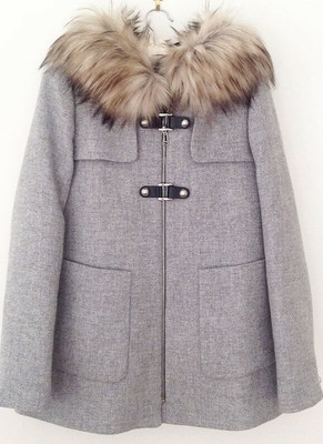 cappotto grigio zara