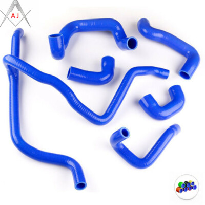 Blue Silicone Radiator Coolant Hoses Kit For BMW E30 M20 325 325i 6cy 1988-1993