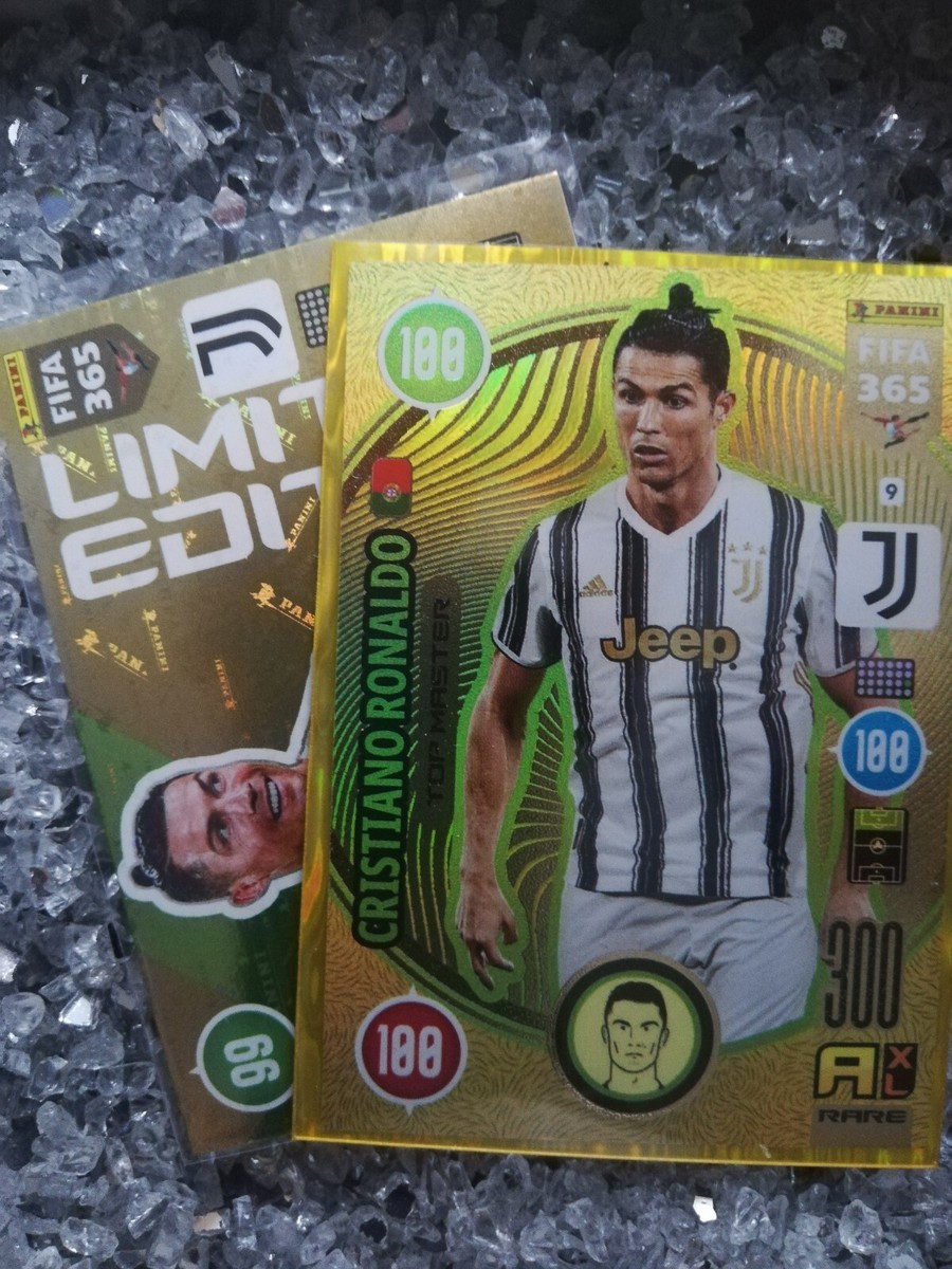 1x Panini Adrenalyn XL 2021 FIFA 365 Cristiano RONALDO TOP MASTER