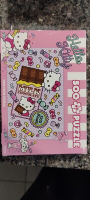 Hello Kitty Bows 500 Piece Puzzle--NIB Milk Chocolate