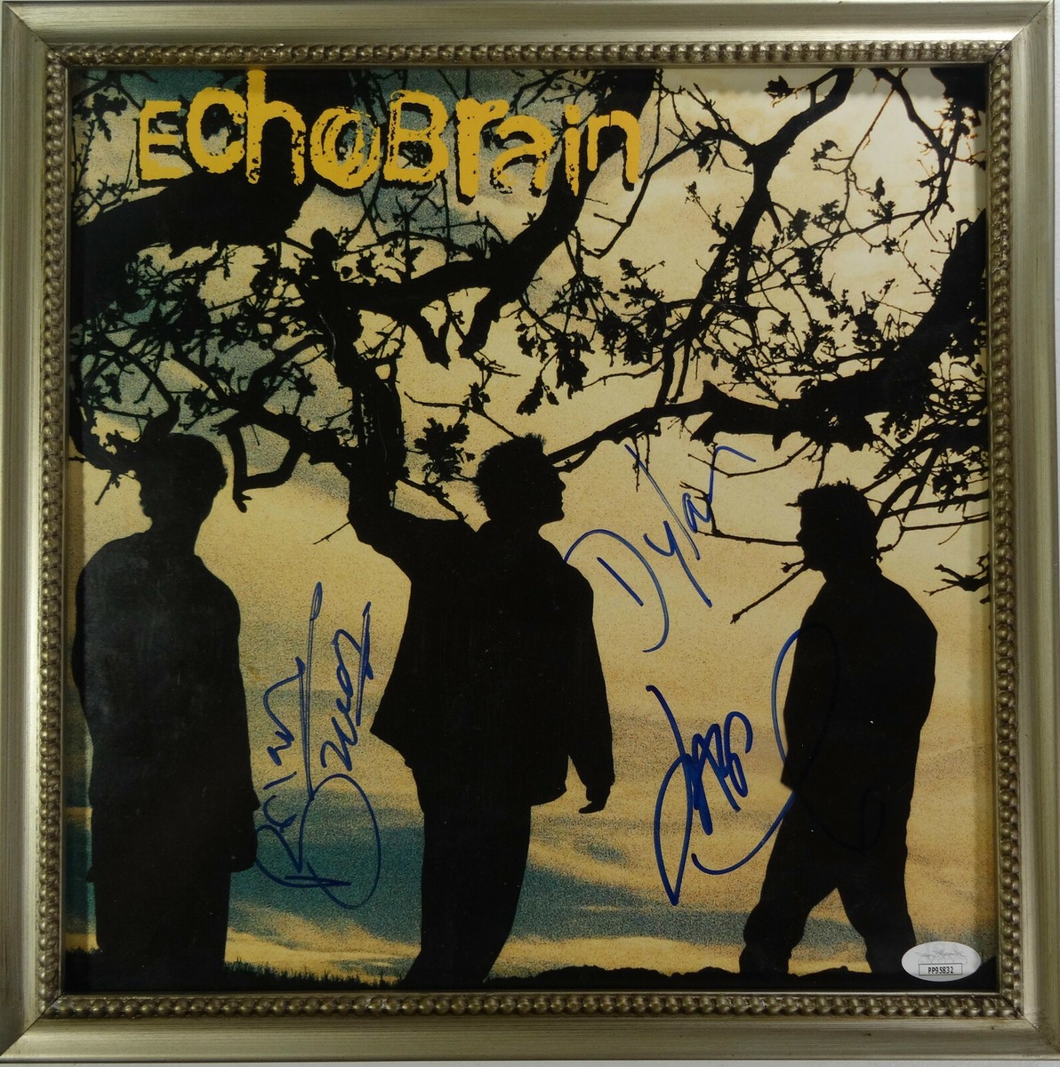 SIGNED METALLICA JASON NEWSTED ECHOBRAIN AUTOGRAPHED FRAMED