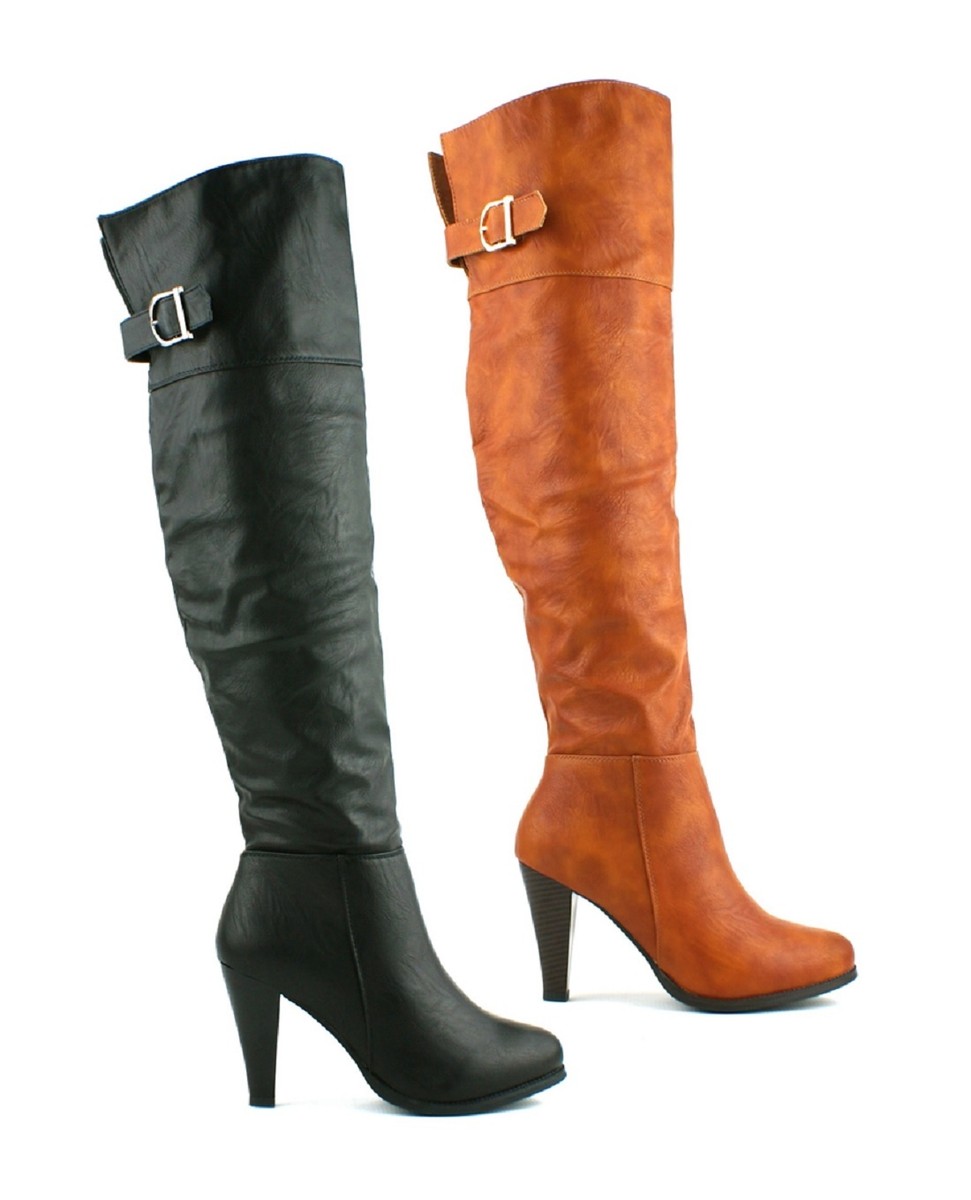 Winter Boots Thigh High Boots Tall Stretch Thigh High Boots Women