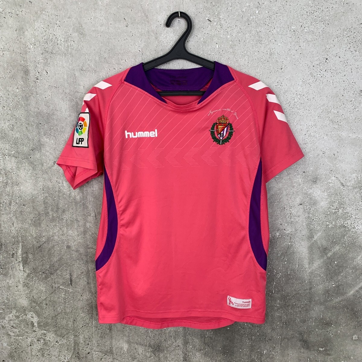 VALLADOLID 2013 2014 SPECIAL FOOTBALL SHIRT HUMMEL JERSEY SIZE S