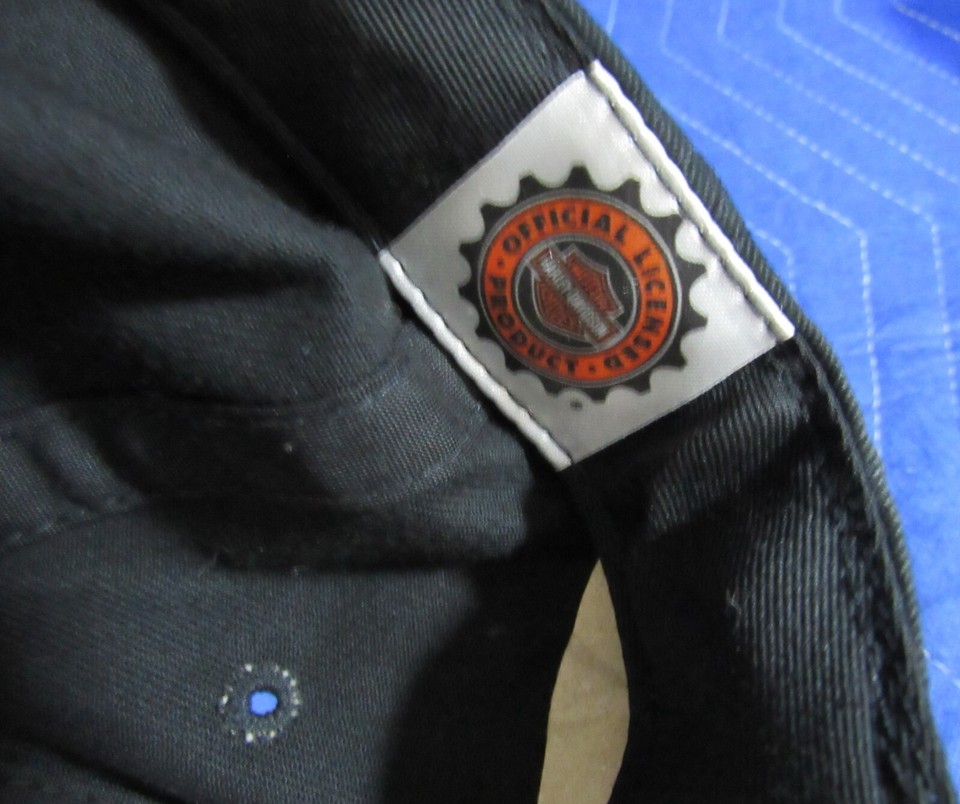 NOS NWT RIDE LIKE THE WIND HARLEY HAT CAP SOFTAIL EVO SPRINGER