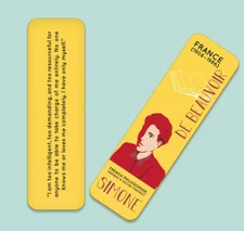 Simone de Beauvoir Bookmark Set