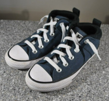 Converse Unisex Child Chuck Taylor All Star Knit Slip On Sneaker Black Size 1