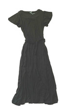 Ralph Lauren women's Flutter-Sleeve  Jersey Dress - size Small - Black