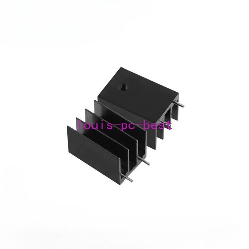 10pcs Dissipatore di calore 16X16X25mm TO-220 radiatore aletta di raffreddamento dissipatore di calore alluminio - Foto 2 di 4