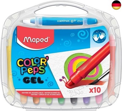 M836310 - Gelmalstifte Color Peps Smoothy, 10 Stück in Aufbewahrungsbox