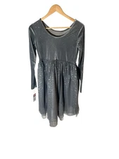 New Cat & Jack Silver Star Tulle Dress XXL 18