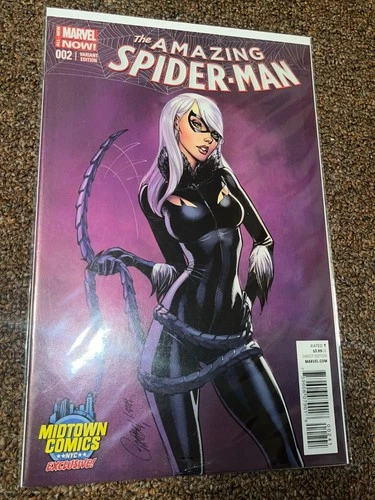 Amazing Spider-Man 2 (2014), J Scott Campbell Midtown Comics Variant, NM-