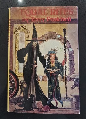 Terry Pratchett Equal Rites US Book Club Hardcover Dust Jacket