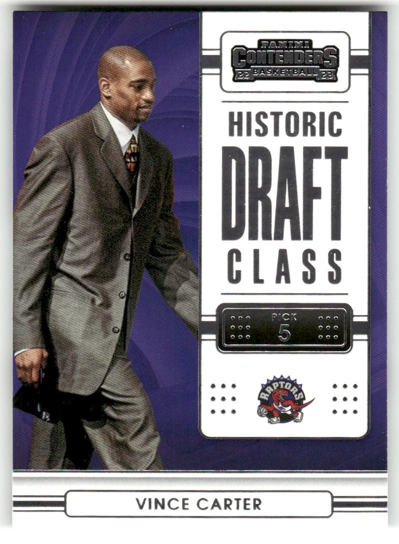 Vince Carter - 2022-23 Panini Contenders Basketball - Toronto Raptors #11