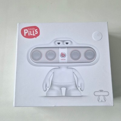 NEU & VERSIEGELT Beats by Dr. Dre Pill Dude Charakter Lautsprecherständer - weiß - selten