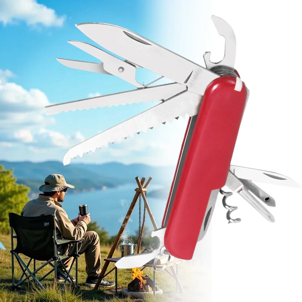 Multi-Tool Knife + SS001 PRO Lock Decoder + Door Opener Kit  Camping & Emergency