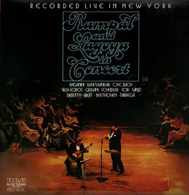 2xLP Schneider / C. P. E. Bach / Paganini / Shankar a.o. Rampal And Lagoya In C