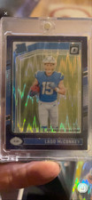 2024 Panini Donruss Optic - Rated Rookie Ladd McConkey #266 Holo Prizm (RC)