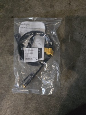 Kensington K64679US ClickSafe Master Coded Cable Lock Combination Laptop Lock